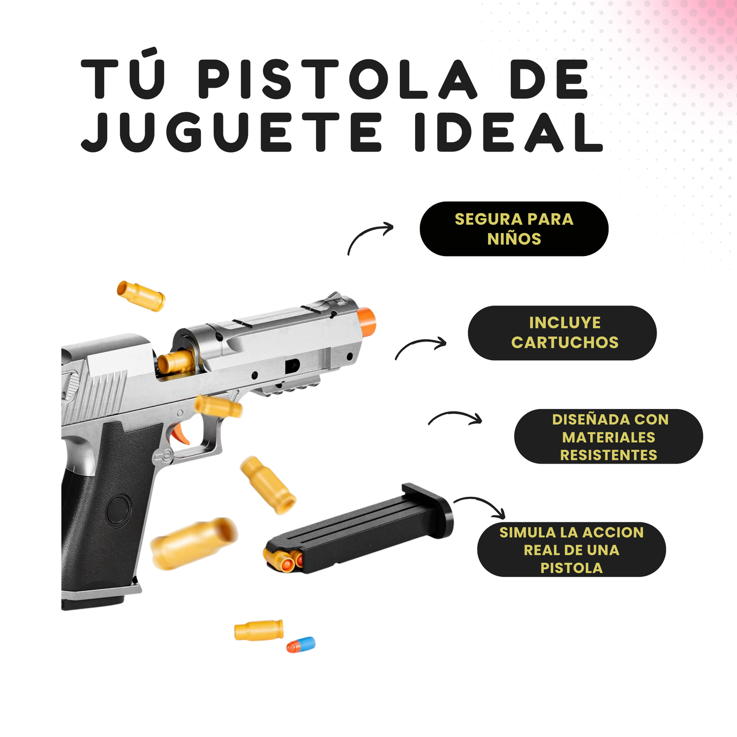 Pistola de Juguete Eléctrica